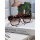 MIUMIU fallacy this year's strongest style women's large frame square frame modification face shape simple large face ladies sunglasses