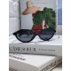 MIUMIU Miu Miu Zhang Yuanying models book nerd retro small round frame sunglasses for men and women 2024 new high-level sense of sunglasses sunshade UV oval street shooting