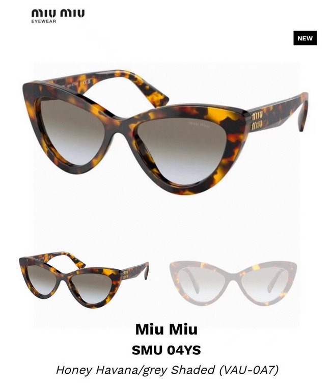 miumiu miu miu cat eye sunglasses, exquisite MiuMiu small logo, each big netroots blogger recommended!