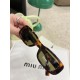 Today's collection of miumiu girls  SMU 08ZS] Drill leg bling bling~!Super cool small square sunglasses