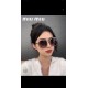 miumiu2024 new fashion advanced sense sunglasses female large face thin UV sunscreen sunglasses driving