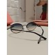 MIUMIU Miu Miu retro oval sunglasses fashion UV sunshade Korean glasses high quality tide