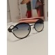 MIUMIU Miu Miu retro oval sunglasses fashion UV sunshade Korean glasses high quality tide