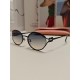 MIUMIU Miu Miu retro oval sunglasses fashion UV sunshade Korean glasses high quality tide