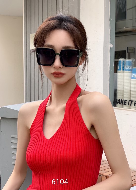 miumiu home women's polarized sunglasses     starry sky models   big brand model   net red live broadcast recommended models               6104