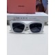 MiuMiu fallacy 2024 new Europe and the United States new fashion sunscreen cat's eye women's sunglasses trend senior sense of popularity of Ms. sunglasses