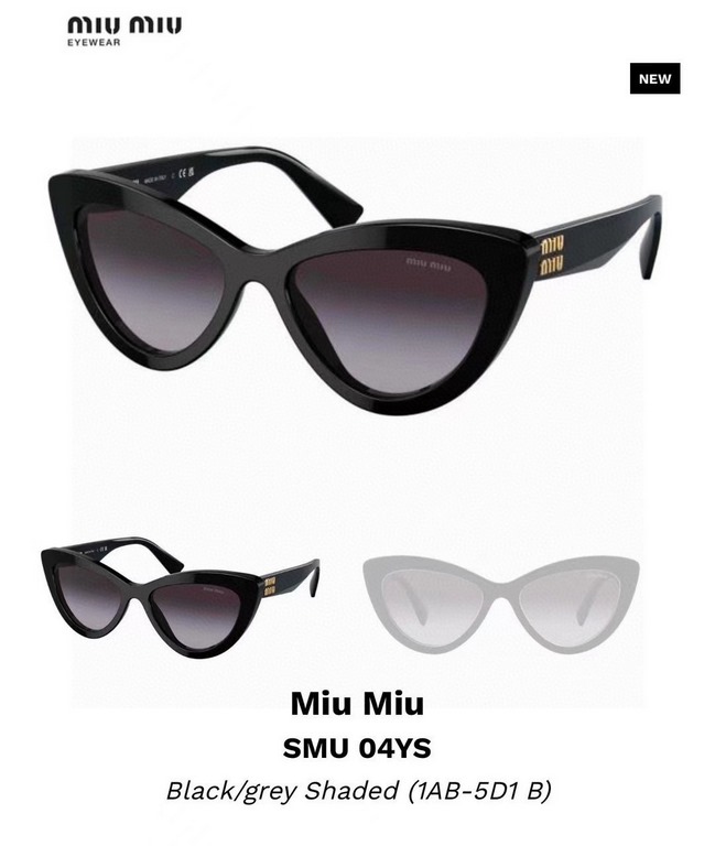 miumiu miu miu cat eye sunglasses, exquisite MiuMiu small logo, each big netroots blogger recommended!