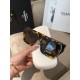 Qi color arrival ~ MIUMIU miu family square sunglasses  SMU07ws 52-19-135Sweet and cool new geometric sense of fashionable sense upBig face round face bb punch Shade sunscreen steady