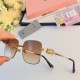 miumiu new sunglasses women with letters gradient color sunglasses outdoor travel leisure sunshade sunglasses