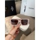 Qi color arrival ~ MIUMIU miu family square sunglasses  SMU07ws 52-19-135Sweet and cool new geometric sense of fashionable sense upBig face round face bb punch Shade sunscreen steady