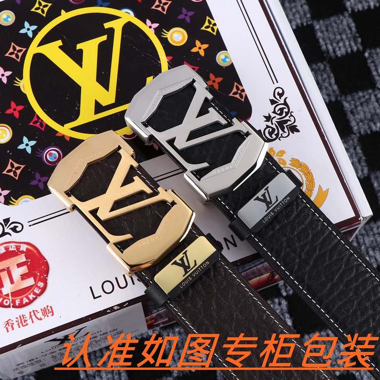 Name LV... Louis ... Wieden original Materials  100% first layer cowhide, guarantee leather. 24k pure steel buckle   double sided available  counter the same quality, give away the first choice for personal use   Packagi