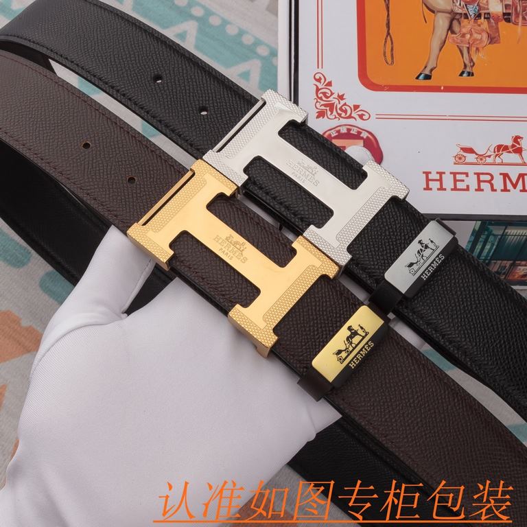 Name Hermes - belt   original single - belt- Materials  100% head layer cowhide belt, guaranteed leather belt, counter original single quality, fine workmanship, gift self-use first choice  Packaging please recognize the