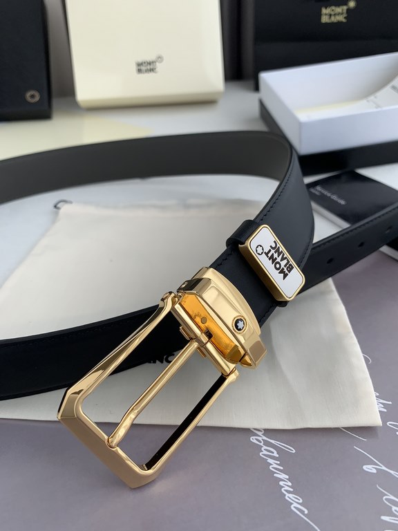 Name Montblanc. Montblanc   original singleModel pin buckle, the original classic boutique pin buckle, physical photography, head layer cowhideMaterial  100% head layer cowhide, guarantee leather.   double-sided availabl