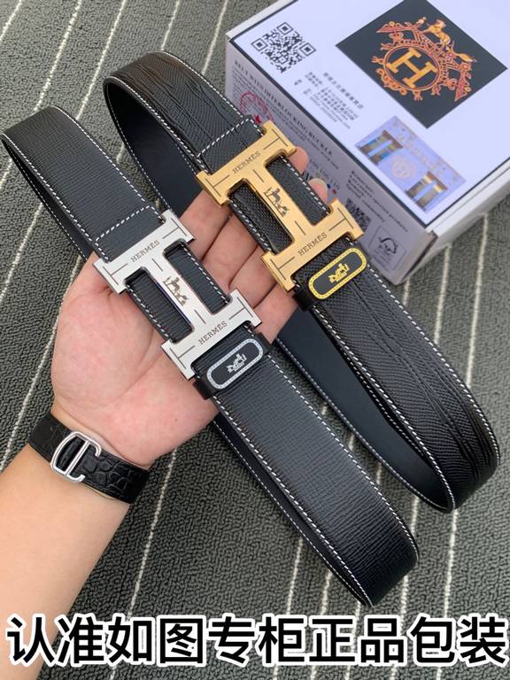 Belt Hermes . .mes original  Belt   100% first layer cowhide, guarantee leather, 24k pure steel buckle   double-sided available  counter the same quality, send people for personal use preferred   Packaging please recogni