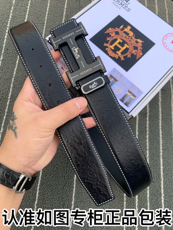 Belt Hermes . .mes original  Belt   100% first layer cowhide, guarantee leather, 24k pure steel buckle   double-sided available  counter the same quality, send people for personal use preferred   Packaging please recogni