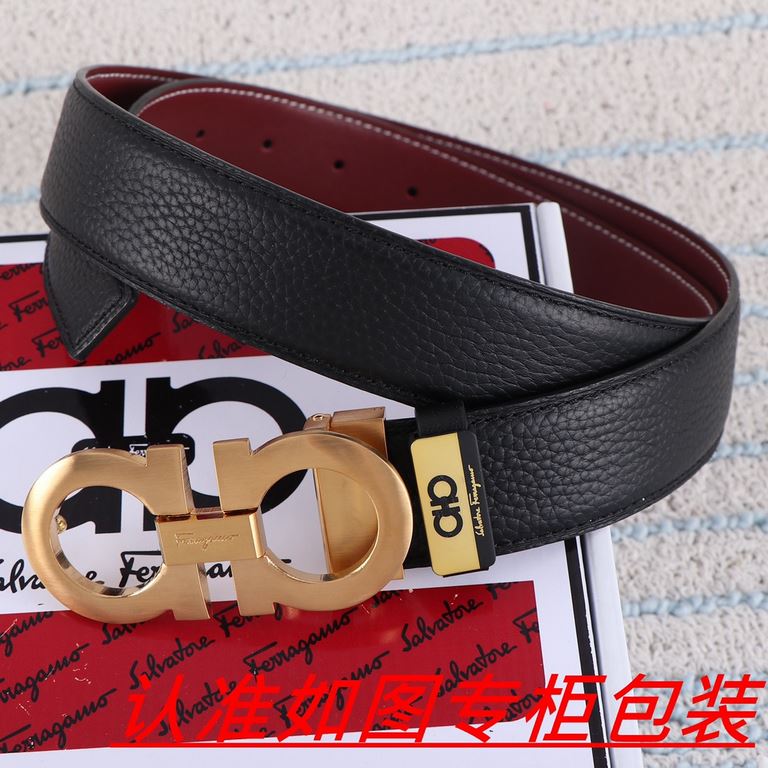 Product name Filagwood   original single Materials  100% first layer cowhide, guarantee leather. 24k pure steel buckle   double-sided available  counter the same quality, give away the first choice for self-use   Packagi