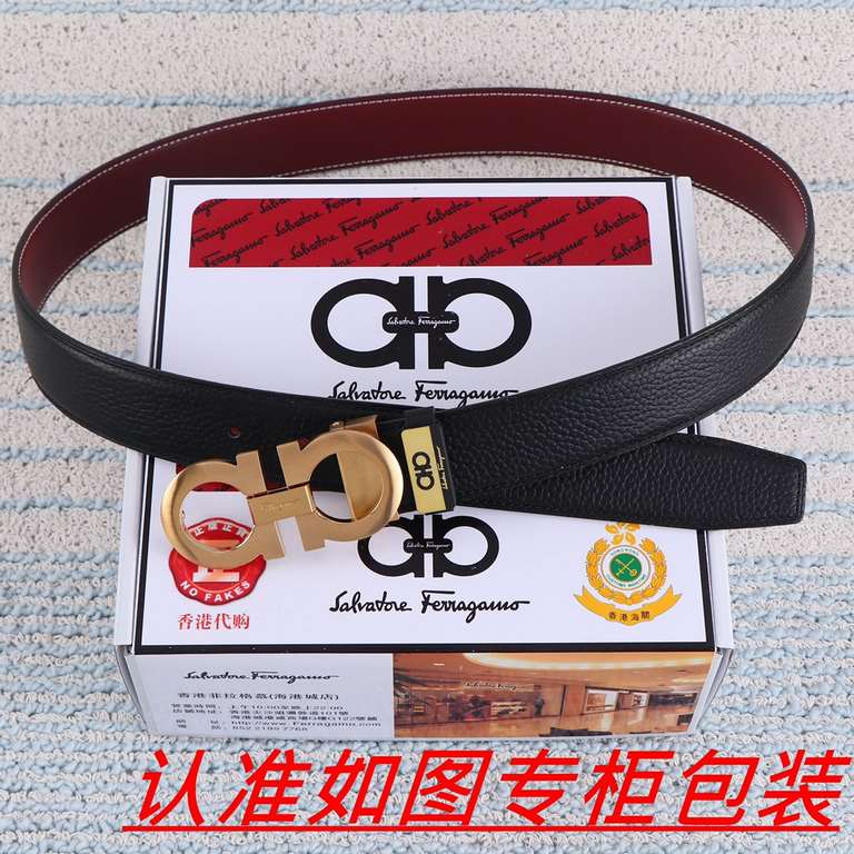 Product name Filagwood   original single Materials  100% first layer cowhide, guarantee leather. 24k pure steel buckle   double-sided available  counter the same quality, give away the first choice for self-use   Packagi