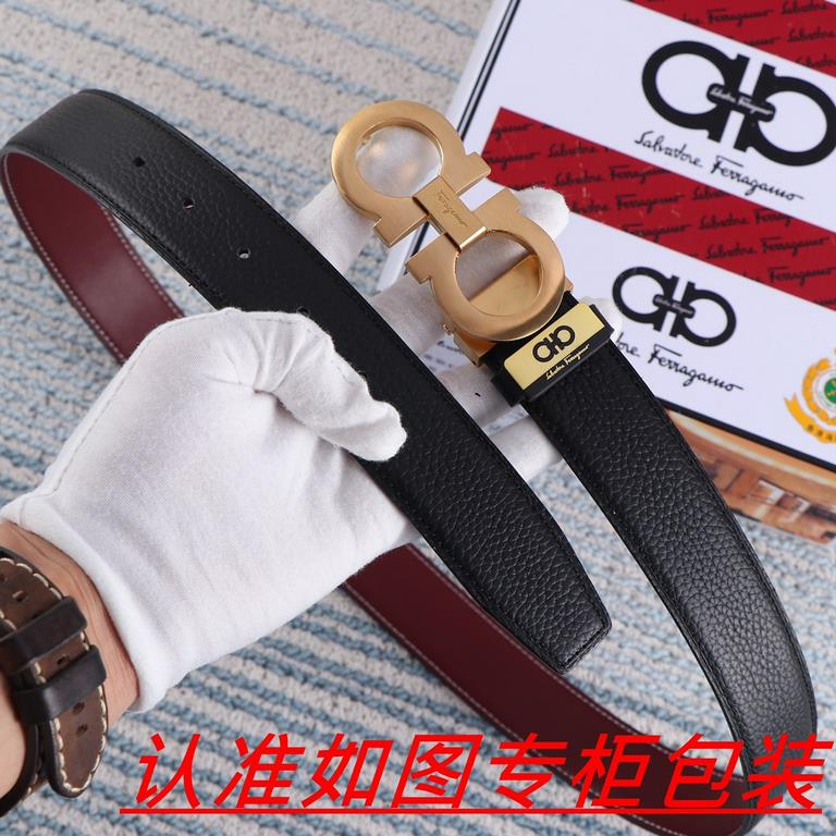 Product name Filagwood   original single Materials  100% first layer cowhide, guarantee leather. 24k pure steel buckle   double-sided available  counter the same quality, give away the first choice for self-use   Packagi