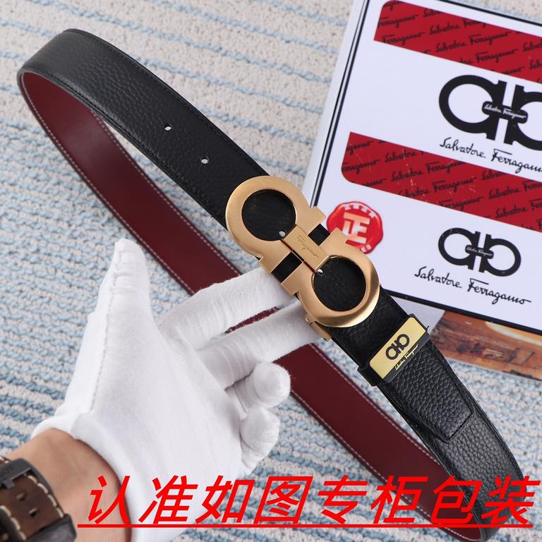 Product name Filagwood   original single Materials  100% first layer cowhide, guarantee leather. 24k pure steel buckle   double-sided available  counter the same quality, give away the first choice for self-use   Packagi