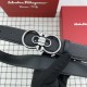 . With full set of packaging gift box   Ferragamo Belt 35mm Imported first layer flower leather. Counter line with new steel buckle.