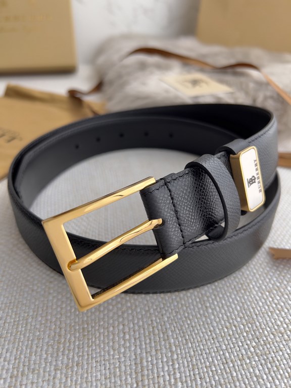 Name Burberry   belt - belt original singleModel pin buckle, the original classic single pin buckle, physical photography, head layer cowhideMaterial  100% head layer cowhide, guaranteed genuine leather.   double-sided a