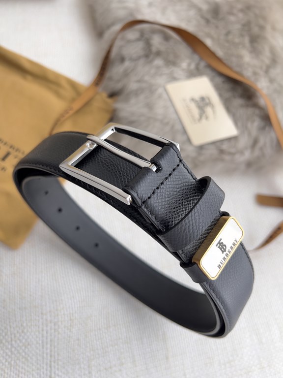 Name Burberry   belt - belt original singleModel pin buckle, the original classic single pin buckle, physical photography, head layer cowhideMaterial  100% head layer cowhide, guaranteed genuine leather.   double-sided a