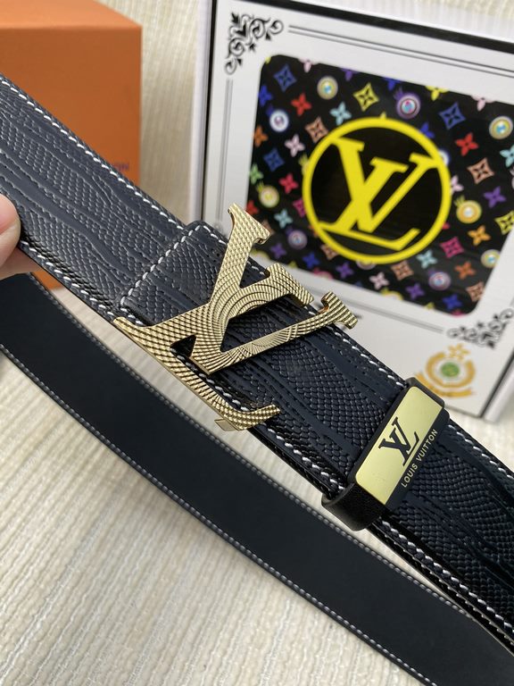 Name LV... LOUIS... Wieden   original singleMaterial the original single cowhide belt Percentage of the first layer of cowhide belt  guarantee leather, 24K pure steel buckle, the counter original single quality, fine wor