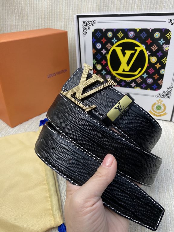 Name LV... LOUIS... Wieden   original singleMaterial the original single cowhide belt Percentage of the first layer of cowhide belt  guarantee leather, 24K pure steel buckle, the counter original single quality, fine wor