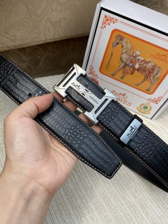 Name Hermès C  original singleMaterial the original single cowhide belt Percentage of the first layer of cowhide belt  guarantee leather, 24K pure steel buckle, counter original single quality, fine workmanship, fashiona