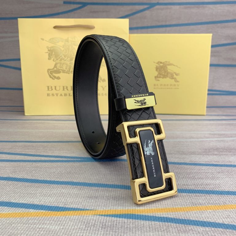 Name Burberry   original singleMaterial the original single cowhide belt Percentage of the first layer of cowhide belt  guarantee leather, 24K pure steel buckle, counter original single quality, fine workmanship, fashion