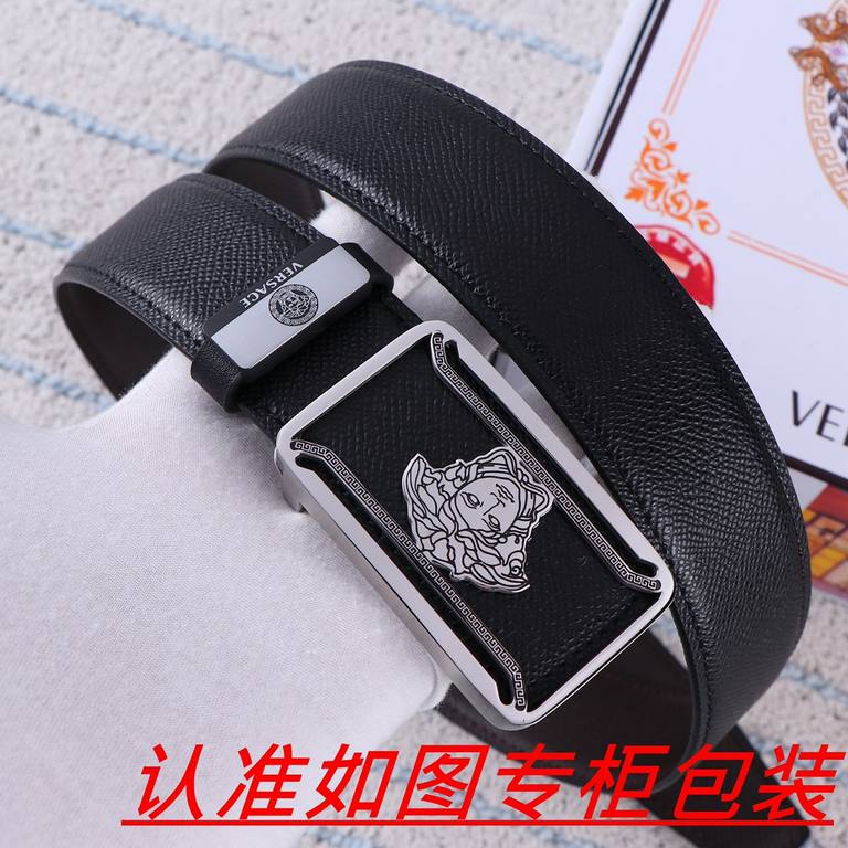 Product name Versace - belt   original single - belt Materials  100% first layer cowhide, guarantee leather. 24k pure steel buckle   double-sided available  counter the same quality, give away the first choice for self-u