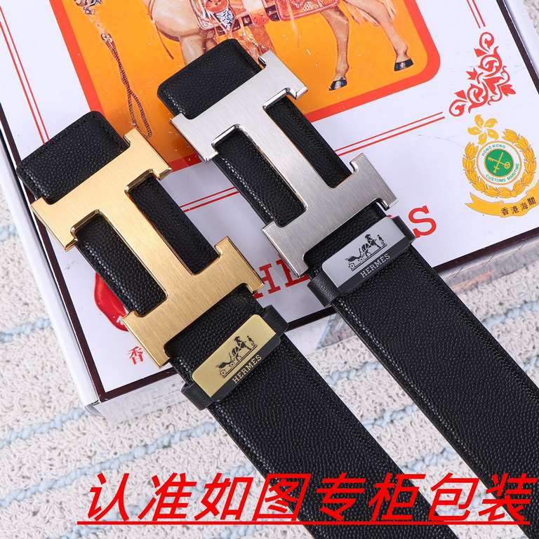 Name Hermes ... Belt original-belt Materials  100% first layer cowhide, guarantee leather. 24k pure steel buckle   double-sided available  counter the same quality, give away the first choice for self-use   Packaging ple