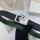 Comes with a full set of packing gift box  Versace Men's Flower Leather Belt 38mm Both sides imported flower leather leather pressed. Can be used on both sides of the counter line with new steel buckle