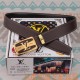 Product name LV-belt   original single-belt- Materials  100% head layer cowhide belt, guaranteed genuine leather belt, counter original single quality, fine workmanship, fashionable big brand, gift for self-use preferred