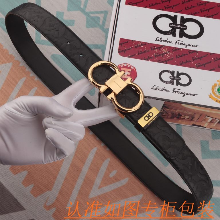 Product name Ferragamo - belt   original single - belt- Materials  100% head layer cowhide belt, guaranteed leather belt, counter original single quality, fine workmanship, fashionable big brand, gift self-use first choi