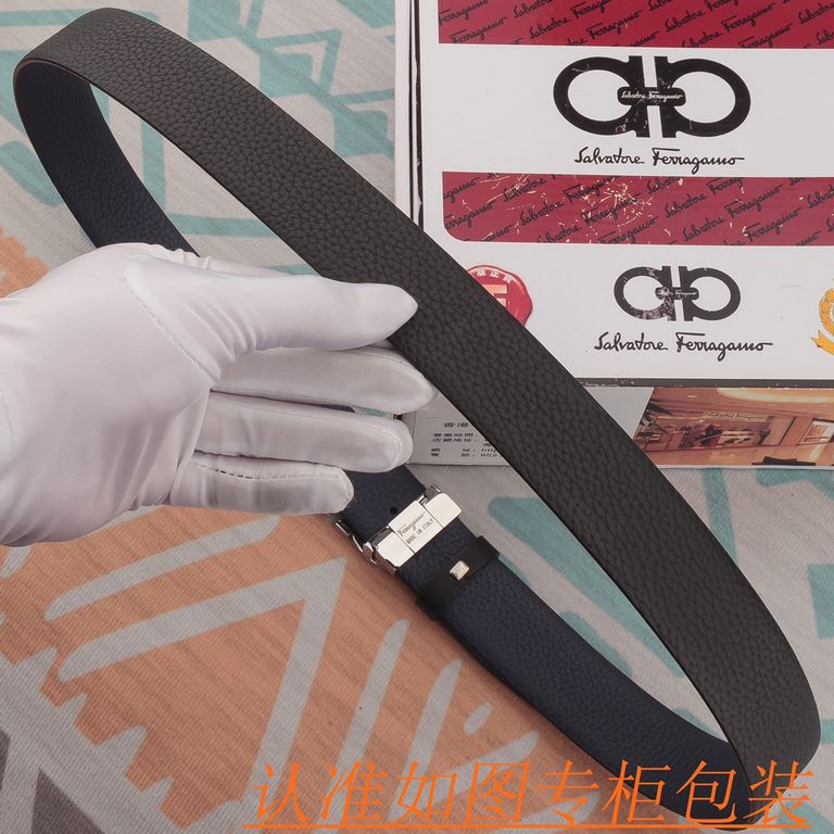 Product name Ferragamo - belt   original single - belt- Materials  100% head layer cowhide belt, guaranteed leather belt, counter original single quality, fine workmanship, fashionable big brand, gift self-use first choi