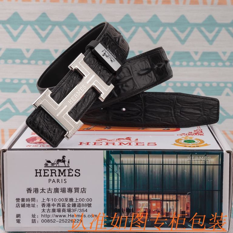 Name Hermes - belt   original single - belt- Materials  100% head layer cowhide belt, guaranteed leather belt, counter original single quality, fine workmanship, gift self-use first choice  Packaging please recognize the