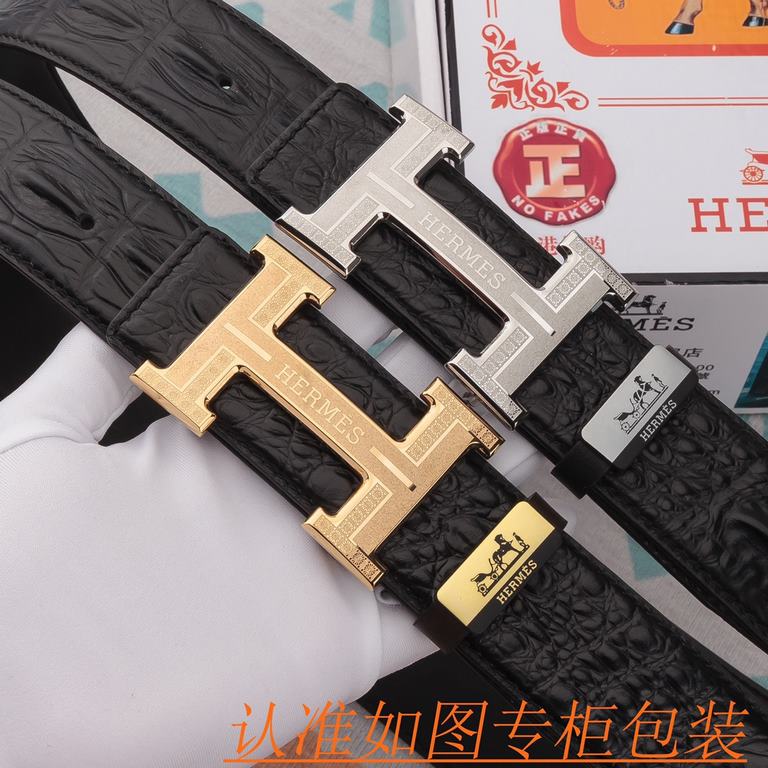 Name Hermes - belt   original single - belt- Materials  100% head layer cowhide belt, guaranteed leather belt, counter original single quality, fine workmanship, gift self-use first choice  Packaging please recognize the