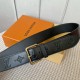 Donkey family Width 40mm SS23 counter in the sale of the new men's series Width Both sides of the original pure black calf leather face embossed with the brand pattern Pin buckle design buckle Hundred models