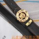 belt belt Versace   original single cowhide belt -  men's belt material   100% head layer cowhide belt  guaranteed leather belt, counter original quality, fine workmanship, fashionable big brand, gift for self-use first 