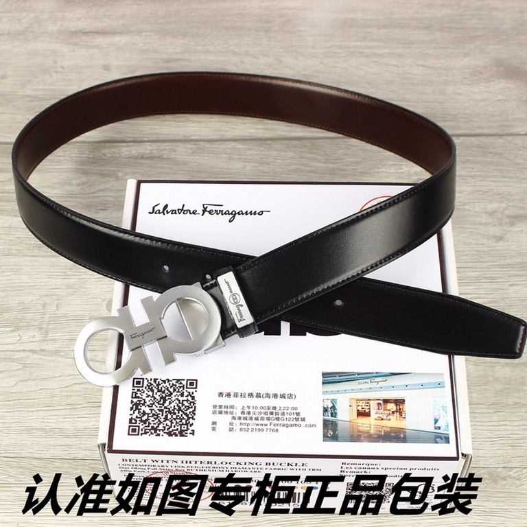 Brand Ferragamo   Original! Model original single! Please recognize as pictured counter packaging  grade imported from Italy   100% head layer cowhide, Ferragamo, the world famous luxury brand. Imported first layer   cow