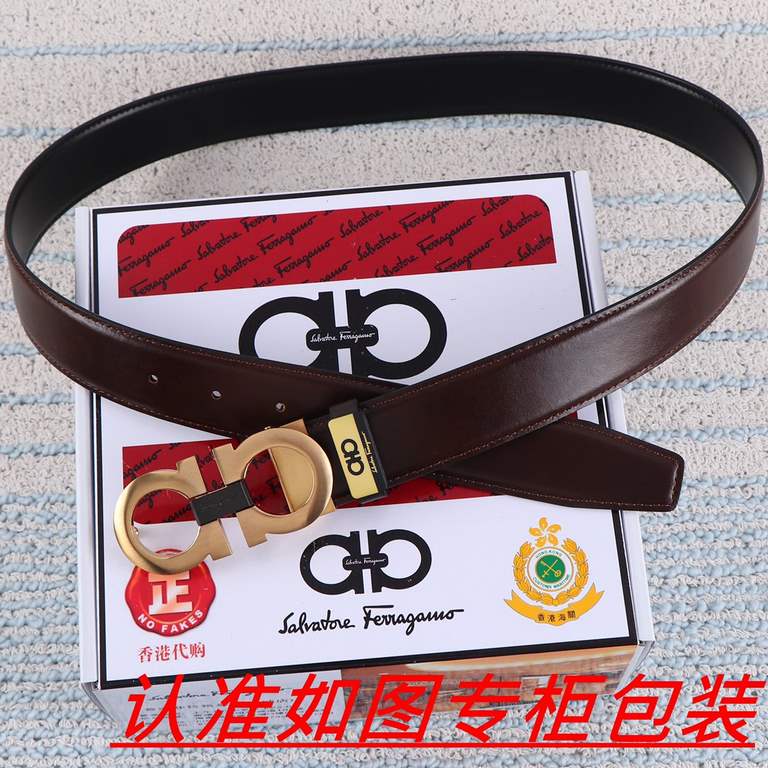 Product name Filagwood   original single Materials  100% first layer cowhide, guarantee leather. 24k pure steel buckle   double-sided available  counter the same quality, give away the first choice for self-use   Packagi