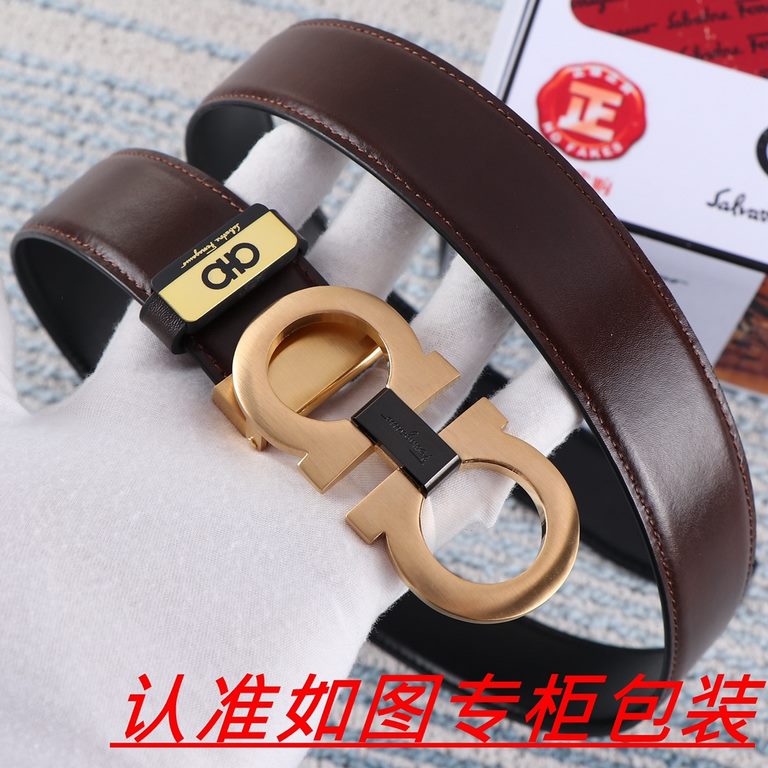 Product name Filagwood   original single Materials  100% first layer cowhide, guarantee leather. 24k pure steel buckle   double-sided available  counter the same quality, give away the first choice for self-use   Packagi