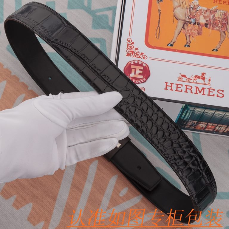 Name Hermes - belt   original single - belt- Materials  100% head layer cowhide belt, guaranteed leather belt, counter original single quality, fine workmanship, gift self-use first choice  Packaging please recognize the