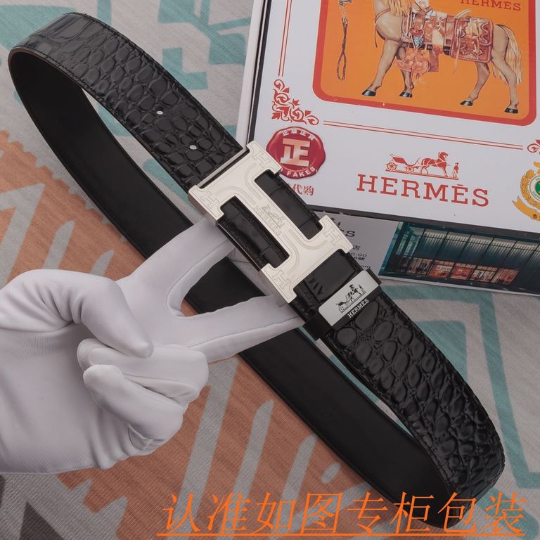 Name Hermes - belt   original single - belt- Materials  100% head layer cowhide belt, guaranteed leather belt, counter original single quality, fine workmanship, gift self-use first choice  Packaging please recognize the