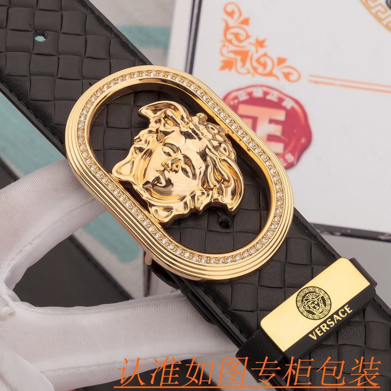 Product name Versace - belt   original single - belt- Materials  100% head layer cowhide belt, guaranteed leather belt, counter original single quality, fine workmanship, fashionable big brand, gift for self-use preferre