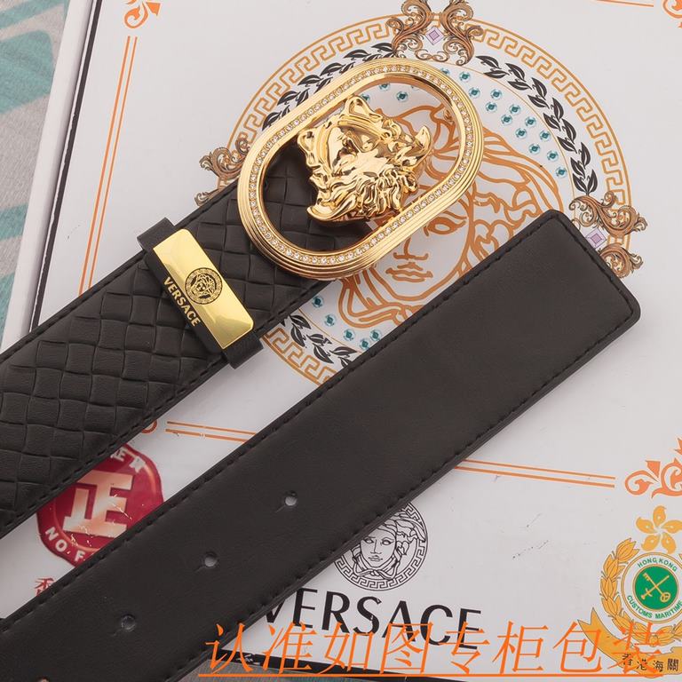 Product name Versace - belt   original single - belt- Materials  100% head layer cowhide belt, guaranteed leather belt, counter original single quality, fine workmanship, fashionable big brand, gift for self-use preferre