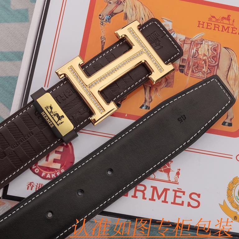 Name Hermes - belt   original single - belt- Materials  100% head layer cowhide belt, guaranteed leather belt, counter original single quality, fine workmanship, gift self-use first choice  Packaging please recognize the