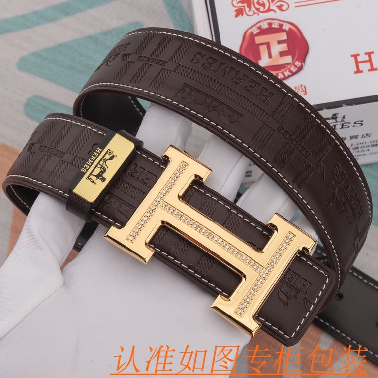 Name Hermes - belt   original single - belt- Materials  100% head layer cowhide belt, guaranteed leather belt, counter original single quality, fine workmanship, gift self-use first choice  Packaging please recognize the