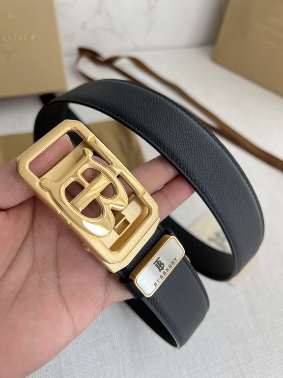 Name Burberry.Burberry-belt  automatic-belt-beltModel automatic buckle, pure steel material automatic buckle, automatic belt body, double-sided head layer cowhideMaterial   100% head layer cowhide, guarantee leather. 24k